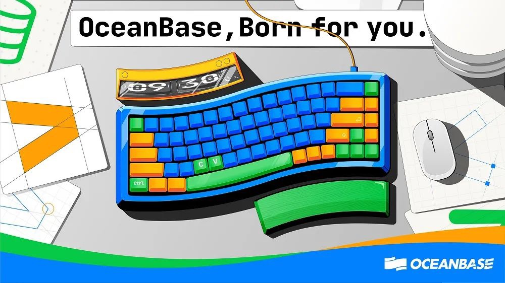 易七 27asia娛樂：分佈式數據庫 OceanBase 發佈全新 Logo：寓意「流動的數據」，採用藍綠黃三顔色